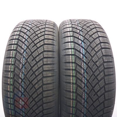 225 55 17 2x CONTINENTAL 225/55 R17 101V XL All SeasonContact 2 Ganzjahresreifen 2024 VOLL WIE NEU