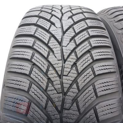 2. 205 55 16 2x CONTINENTAL 205/55 R16 91H WinterContact TS 870 Winterreifen 2024 8,2-7,8mm
