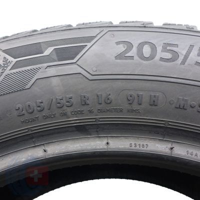 5. 205 55 16 2x BARUM 205/55 R16 91H Polaris 3 Winterreifen 8,2mm 2020