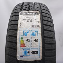  215 55 17 1x CONTINENTAL 215/55 R17 94H XL WinterContact TS850P Winterreifen 2020 Ungebraucht  