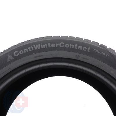 3. 255 50 20 1x CONTINENTAL 255/50 R20 109H XL ContiWinterContact TS 830P A0 Winterreifen 2023 8mm WIE NEU