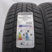 3. 255 55 19 4x CONTINENTAL 255/55 R19 111V XL WinterContact TS870P Winterreifen 2022 VOLL 
