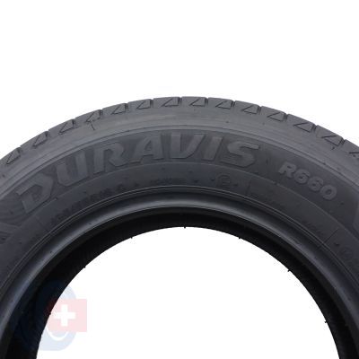 7. 195 75 16C 4x BRIDGESTONE 195/75 R16C 110/108R Duravis R660 Sommerreifen 2022 8,8-9,2mm