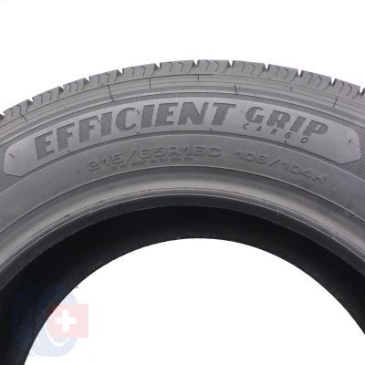 6. 215 65 16C 4x GOODYEAR 215/65 R16C 106/104H EfficientGrip Cargo Sommerrefien 2019/2021 WIE NEU VOLL