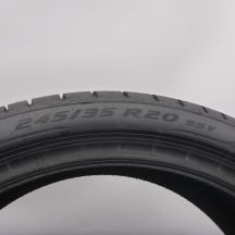 4. 245 35 R20 1x PIRELLI 245/35 R20 95Y XL P Zero RFT BMW M0E Sommerreifen 2024 VOLL WIE NEU 