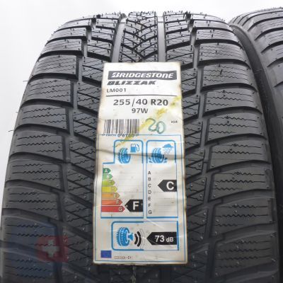 2.  255 40 20 2x BRIDGESTONE 255/40 R20 97W Blizzak LM001 Winterreifen 2020 Ungebraucht   