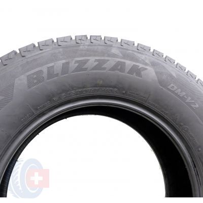 5. 4 x BRIDGESTONE 245/70 R17 110S 6-6.8mm Blizzak DM V2 Winterreifen DOT18