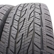 3. 255 60 18 2x CONTINENTAL 255/60 R18 112H XL ContiCrossContact LX2 Sommerreifen 2018 7mm Wie Neu