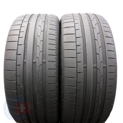245 40 19 2x CONTINENTAL 245/40 R19 98Y XL SportContact 6 R01 Sommerreifen 2017 6,2mm