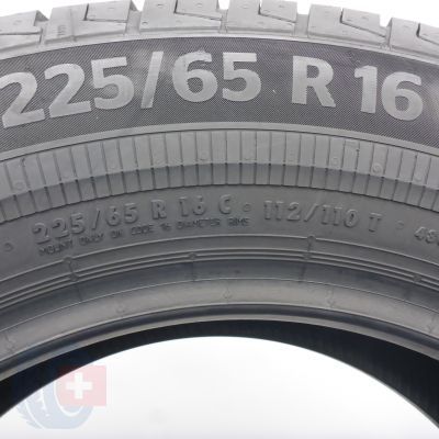 4. 225 65 16C 2x CONTINENTAL 225/65 R16C 112/110T VanContact Eco Sommerreifen 2021 7,8-8mm