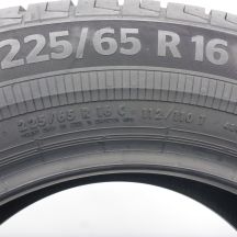 4. 225 65 16C 2x CONTINENTAL 225/65 R16C 112/110T VanContact Eco Sommerreifen 2021 7,8-8mm
