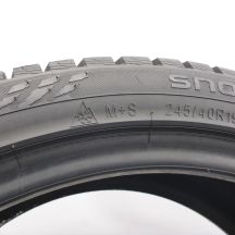 7. 245 40 19 4x NOKIAN 245/40 R19 98V XL Snowproof 1 Winterreifen 2024 8mm WIE NEU 