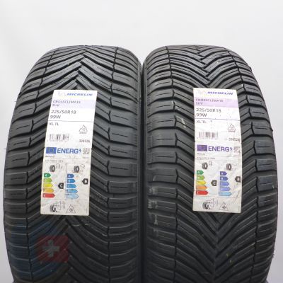 6. 225 50 18 4x MICHELIN 225/50 R18 99W XL CrossClimate Ganzjahresreifen 2021 WIE NEU VOLL