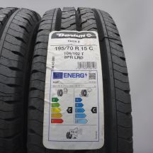 3. 195 70 15C 4x BARUM 195/70 R15C 104/102T Vanis3 Sommerreifen 2023 VOLL WIE NEU