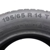 7.  195 65 14 4x CONTINENTAL 195/65 R14 89T ContiWinterContact TS 850 Winterreifen 2017 VOLL Ungebraucht   