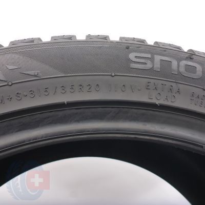 6.  315 35 20 2x NOKIAN 315/35 R20 110V XL Snowproof 2 SUV Winterreifen 2023 8-7,8mm WIE NEU 