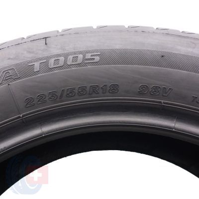 4. 225 55 18 2x BRIDGESTONE 225/55 R18 98V Turanza T005 Sommerreifen 6,8mm 2019 Wie Neu