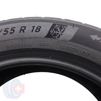 5. 2 x MICHELIN 215/55 R18 99V XL PilotAlpin 5 Winterreifen 2022 6,3-6,7mm