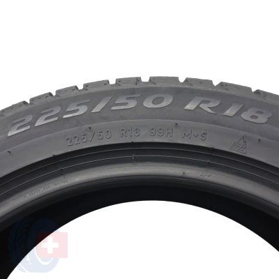 5. 225 50 18 4x PIRELLI 225/50 R18 99H XL Sottozero 3 Winter AO Winterreifen 6,3-7,2mm 2022