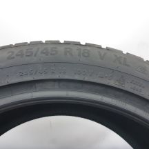 5. 245 45 18 1x CONTINENTAL 245/45 R18 100V XL WinterContact Ts870P Winterreifen 2024 VOLL