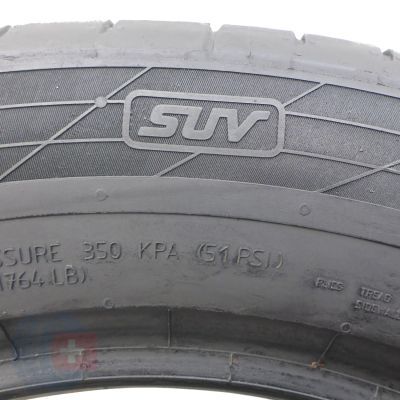 7. 2 x CONTINENTAL 235/55 R18 100V ContiSportContact 5 SUV SEAL Sommerreifen 2016 5,2-5,8mm