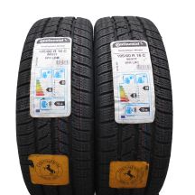 195 60 16C 2x CONTINENTAL 195/60 R16C 99/97T VanContact Winter Winterreifen 2019 WIE NEU VOLL