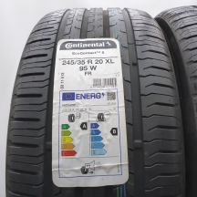 2.  245 35 20 2x CONTINENTAL 245/35 R20 95W XL EcoContact 6 Sommerreifen 2021 Ungebraucht  