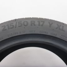 5. 215 50 17 2x CONTINENTAL 215/50 R17 95Y XL  PremiumContact 6 Sommerreifen 2022 VOLL WIE NEU 