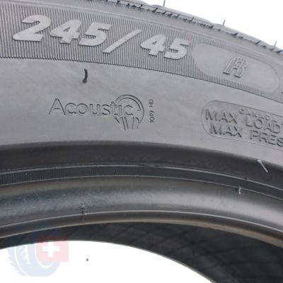 5. 1 x MICHELIN 245/45 R19 102Y XL Pilot Sport 3 T0 Acoustic Sommerreifen 2019 5,2mm 