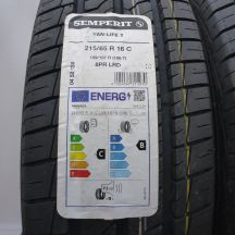 2. 215 65 16C 4x SEMPERIT 215/65 R16C 109/107R Van-Life2 Sommerreifen 2023 WIE NEU VOLL