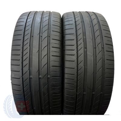 245 45 19 2x CONTINENTAL 245/45 R19 98W ContiSportContact 5 SUV 2017 Sommerreifen 5,8mm