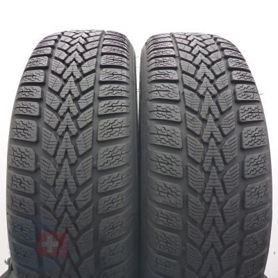 195 65 15 2x DUNLOP 195/65 R15 91T Winter Response2 Winterreifen 2022 7,2-7,5mm