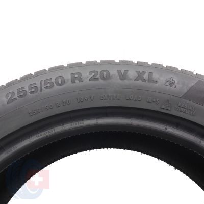 4. 255 50 20 2x CONTINENTAL 255/50 R20 109V XL WinterContact TS850P SUV Winterreifen 2021 7-7,3mm
