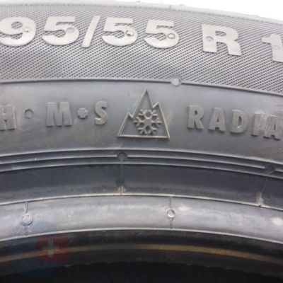 7. 195 55 16 2x CONTINENTAL 195/55 R16  87H XL ContiWinterContact TS 830 P RSC BMW Winterreifen 2022 VOLL