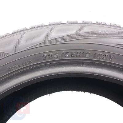 5. 225 55 18 4x FALKEN 225/55 R18 102V XL Eurowinter HS01 SUV Winterreifen 2019 8,8-9mm