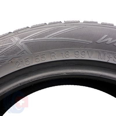 6. 215 70 15C 2x HANKOOK 215/70 R15C 109/107R Winter i cept LV Winterreifen 2022 i 2023 9mm