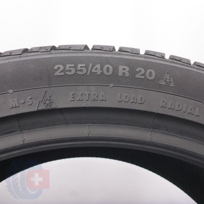 5.  255 40 20 1x CONTINENTAL 255/40 R20 101V XL ContiWinterContact TS830 P N0 Winterreifen 2023 7mm WIE NEU