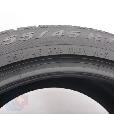 6. 255 45 19 1x PIRELLI 255/45 R19 100V Sottozero Winter 240 SerieII N0 Winterreifen 2024 6,5mm
