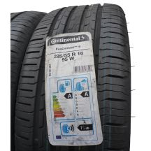3. 225 55 16 2x CONTINENTAL 225/55 R16 95W EcoContact 6 Sommerreifen 2020 VOLL WIE NEU