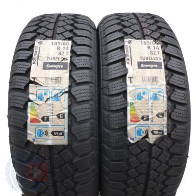 185 60 14 2 x KORMORAN 185/60 R14 82T Snowpro Winterreifen 2016 UNGEBRAUCHT  