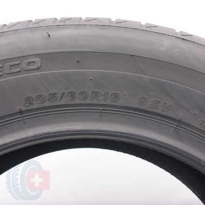 4. 205 60 16 2x BRIDGESTONE 205/60 R16 92V Turanza Eco Sommerreifen 2024 5mm