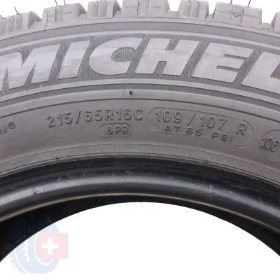 7. 4 x MICHELIN 215/65 R16C 109/107R Agilis Alpin Winterreifen 2022, 2023 WIE NEU 8,8-9mm