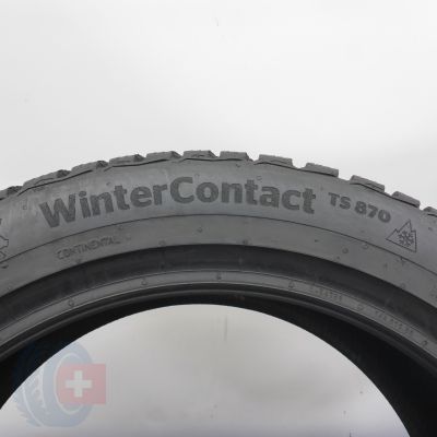5. 225 45 17 1x CONTINENTAL 225/45 R17 94V XL WinterContact TS870 Winterreifen 2024 8mm