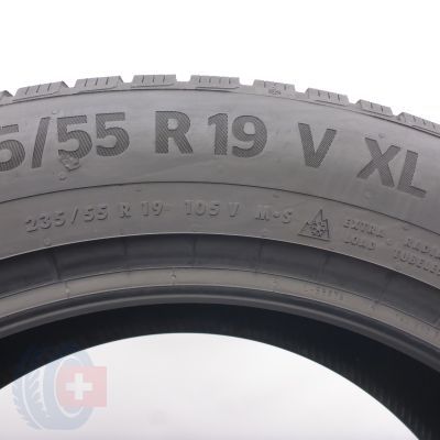 5. 235 55 19 2x CONTINENTAL 235/55 R19 105V XL WinterContact TS870P WWinterreifen interrefien 2022 6,6-7,2mm