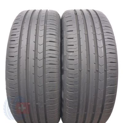 205 55 16 2x CONTINENTAL 205/55 R16 91V ContiPremiumContact 5 Sommerreifen 6,8-7mm 2017