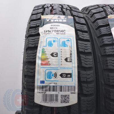 3. 175 70 14C 2x NOKIAN 175/70 R14C 95/03T WRC 3 Winterreifen 2020 Ungebraucht  
