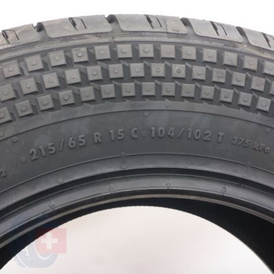 7.  215 65 15C 4x CONTINENTAL 215/65 R15C 104/102T VanContact Ultra Sommerreifen 2023 VOLL WIE NEU  