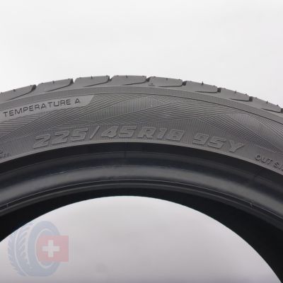 6.  225 45 18 2x YOKOHAMA  225/45 R18 95Y XL Advan Sport V105 M0 Sommerreifen 2022 7,2mm