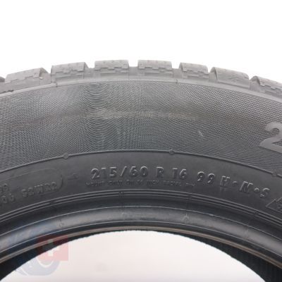 7. 215 60 16 2x CONTINENTAL 215/60 R16 99H XL ContiWinterContact TS830P Winterreifen 2018 7mm