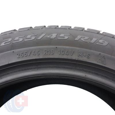 5. 255 45 19 2x PIRELLI 255/45 R19 104V XL Winter Sottozero 3 Winterreifen 2024 5,8-6mm